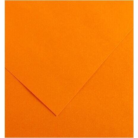 Χαρτί χειροτεχνίας CANSON Colorline 50x70cm 220gr No 8 Clementine